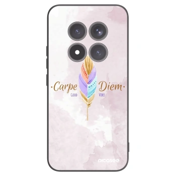 Picasee Μαύρη θήκη σιλικόνης για Xiaomi Redmi Note 15 Pro+ - Carpe Diem