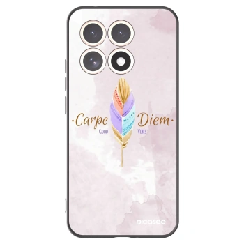 Picasee Μαύρη θήκη σιλικόνης για Xiaomi 15T - Carpe Diem