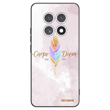 Picasee Μαύρη θήκη σιλικόνης για Xiaomi Redmi Note 15 - Carpe Diem