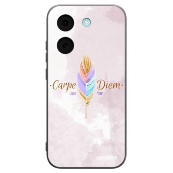 Picasee Μαύρη θήκη σιλικόνης για Xiaomi Poco X8 Pro - Carpe Diem