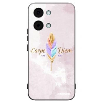Picasee Μαύρη θήκη σιλικόνης για Xiaomi Poco X8 Pro Max - Carpe Diem
