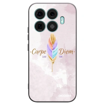 Picasee Μαύρη θήκη σιλικόνης για Xiaomi 17T - Carpe Diem
