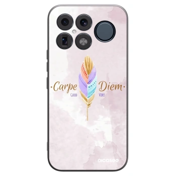 Picasee Μαύρη θήκη σιλικόνης για Xiaomi Poco F8 Ultra - Carpe Diem