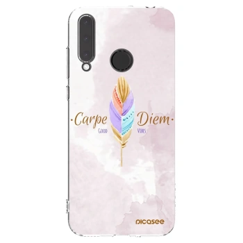 Picasee διαφανής θήκη σιλικόνης Honor 20 Lite - Carpe Diem