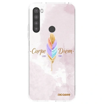 Picasee διαφανής θήκη σιλικόνης Xiaomi Redmi Note 8 - Carpe Diem