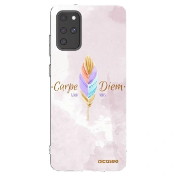 Picasee διαφανής θήκη σιλικόνης Samsung Galaxy S20+ G985F - Carpe Diem