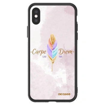 Picasee ULTIMATE CASE για Apple iPhone X/XS - Carpe Diem