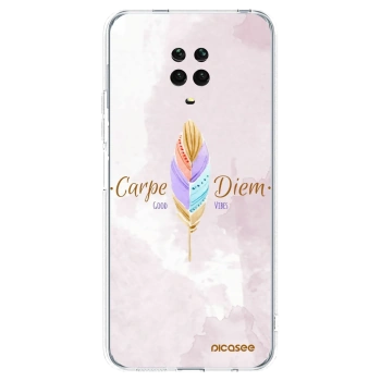 Picasee διαφανής θήκη σιλικόνης Xiaomi Redmi Note 9S - Carpe Diem