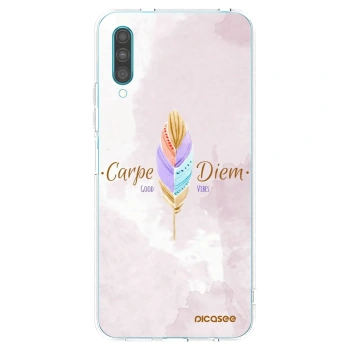 Picasee διαφανής θήκη σιλικόνης Samsung Galaxy A30s A307F - Carpe Diem