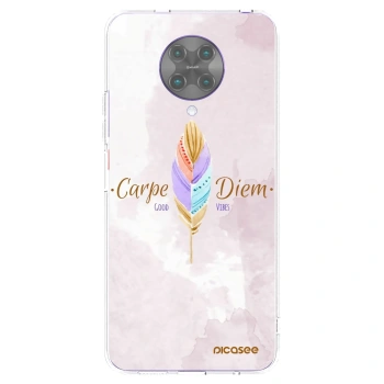 Picasee διαφανής θήκη σιλικόνης Xiaomi Poco F2 Pro - Carpe Diem