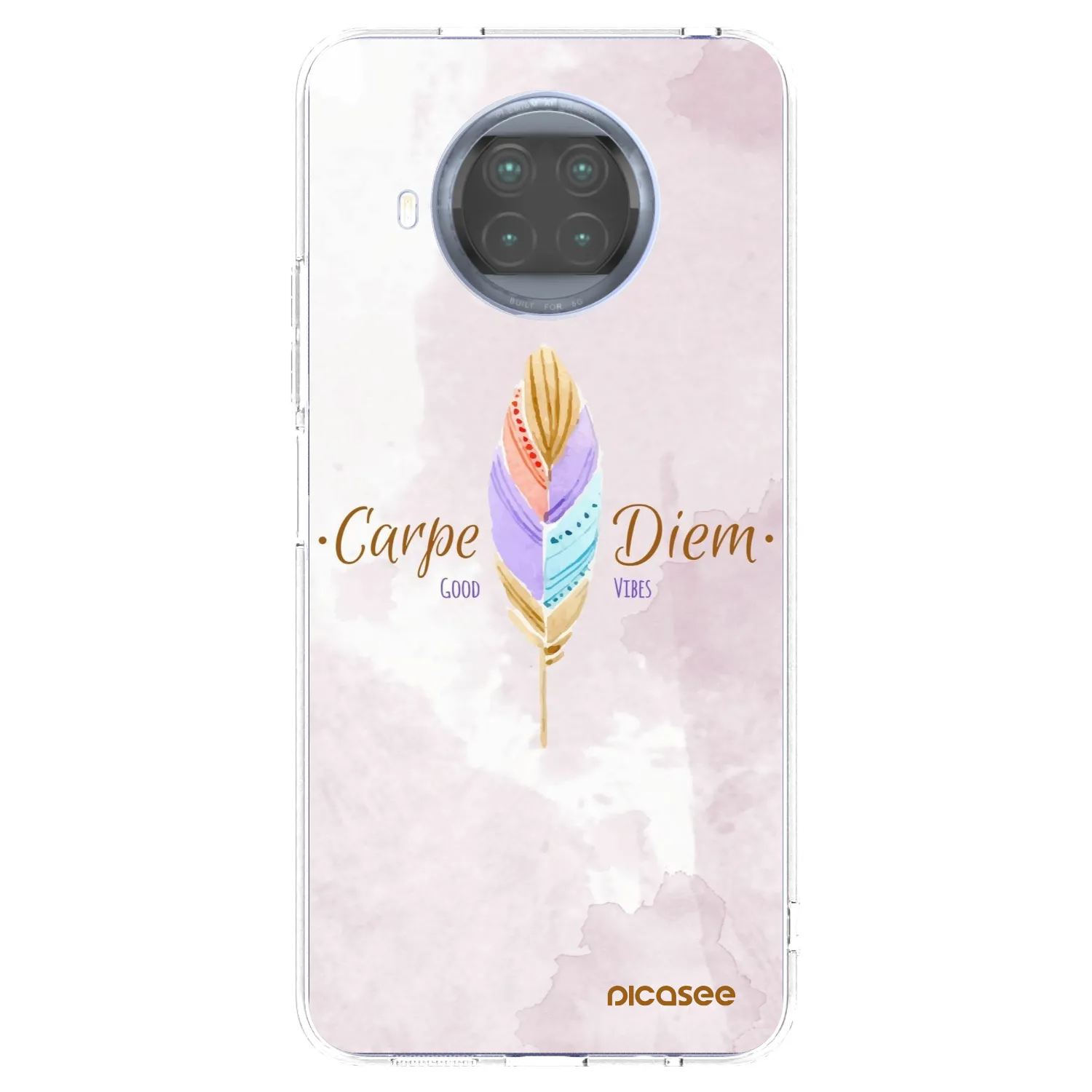 Picasee διαφανής θήκη σιλικόνης Xiaomi Mi 10T Lite - Carpe Diem