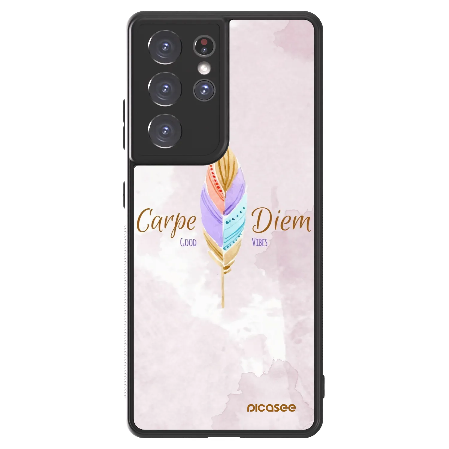 Picasee ULTIMATE CASE για Samsung Galaxy S21 Ultra 5G G998B - Carpe Diem