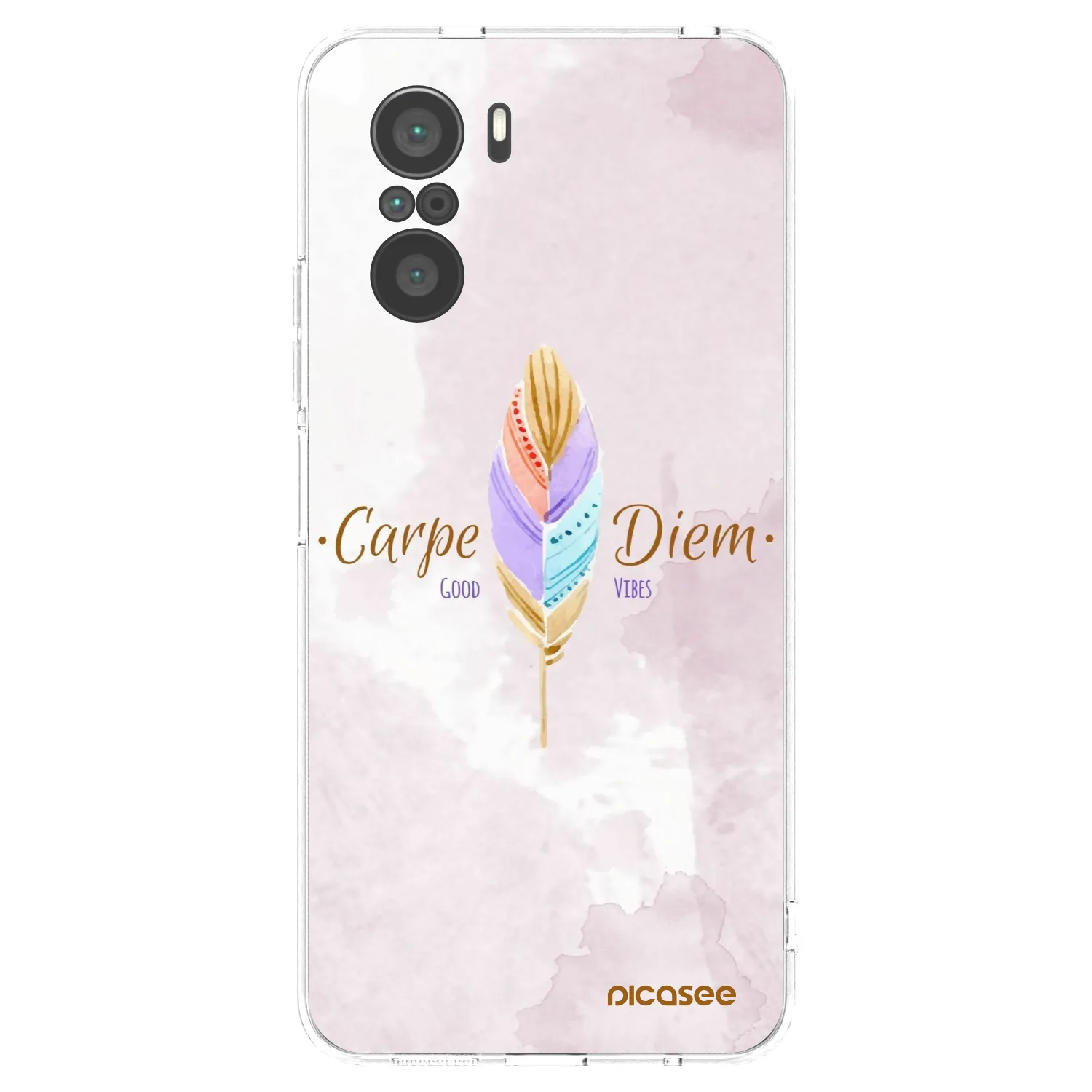 Picasee διαφανής θήκη σιλικόνης Xiaomi Poco F3 - Carpe Diem