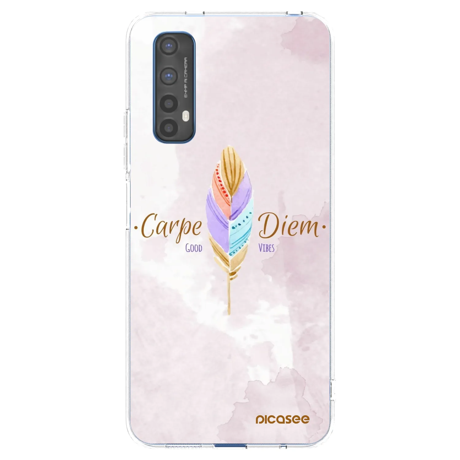 Picasee διαφανής θήκη σιλικόνης Realme 7 - Carpe Diem