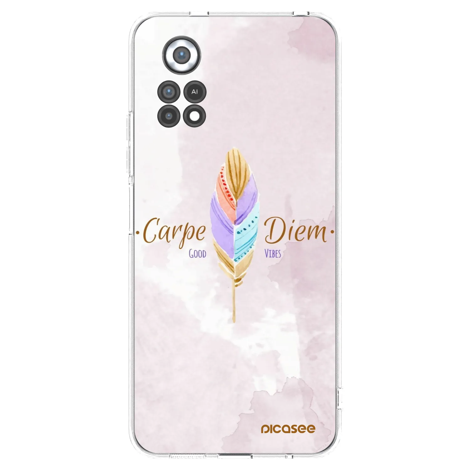 Picasee διαφανής θήκη σιλικόνης Xiaomi Poco X4 Pro 5G - Carpe Diem