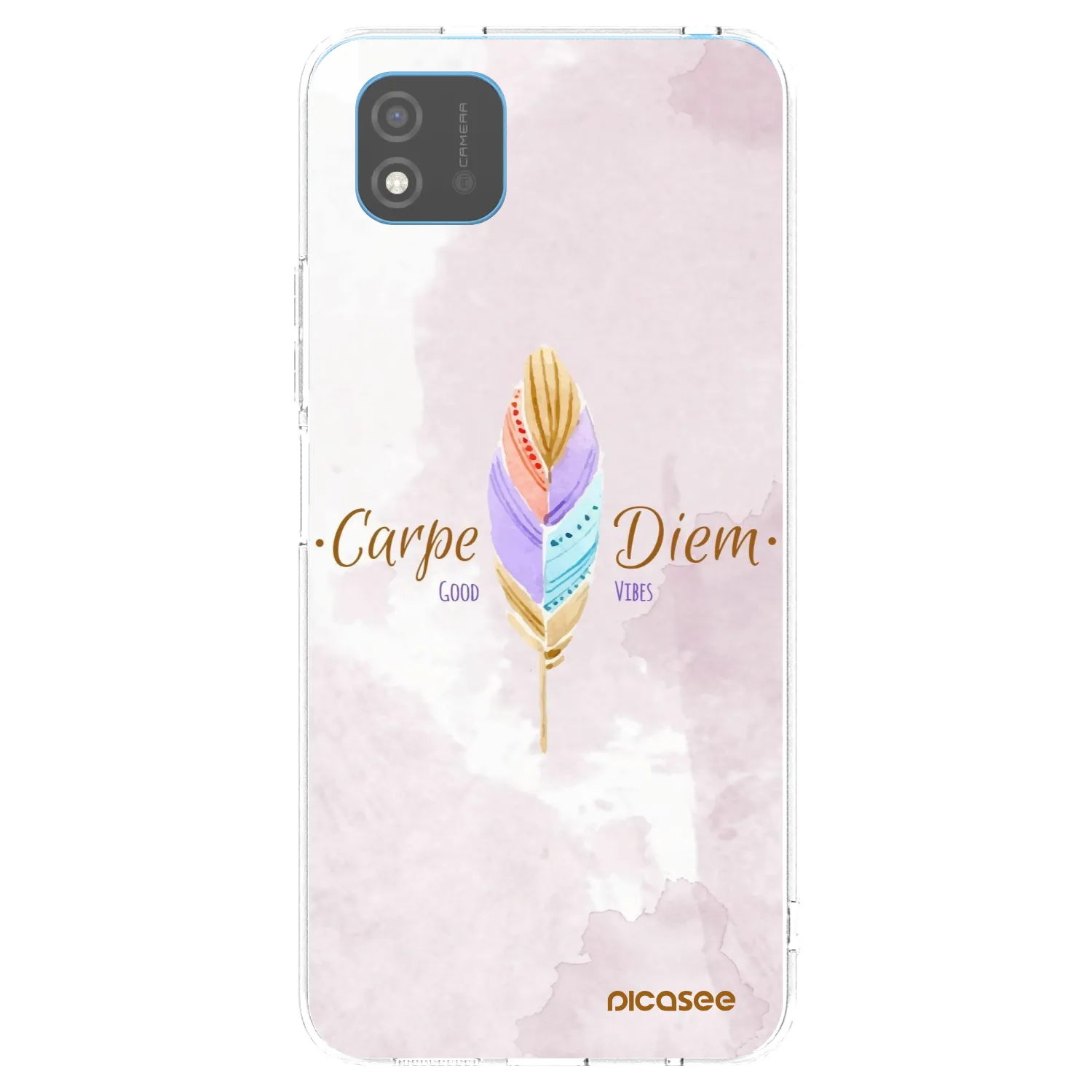 Picasee διαφανής θήκη σιλικόνης Realme C11 (2021) - Carpe Diem
