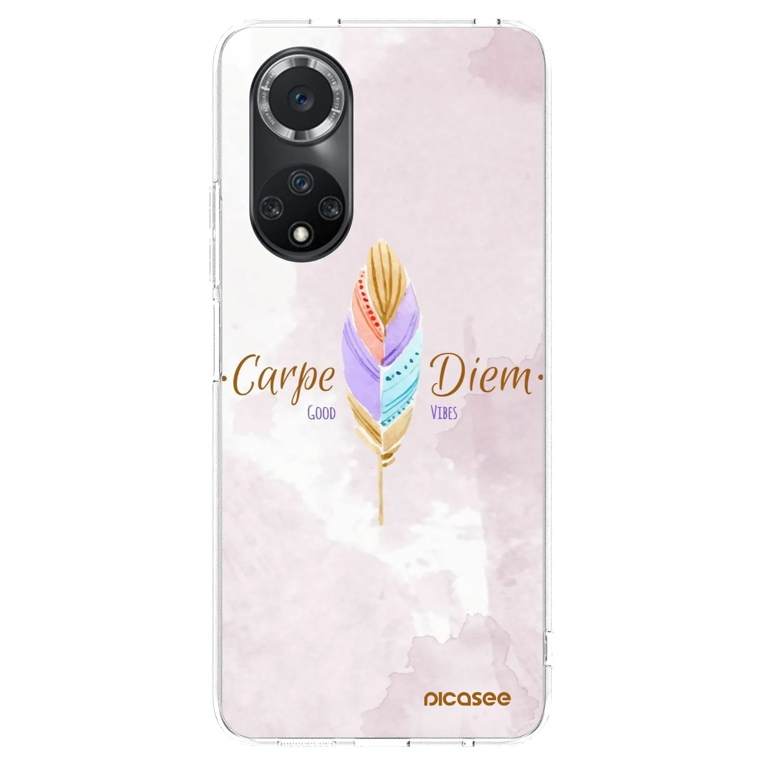 Picasee διαφανής θήκη σιλικόνης Huawei Nova 9 SE - Carpe Diem