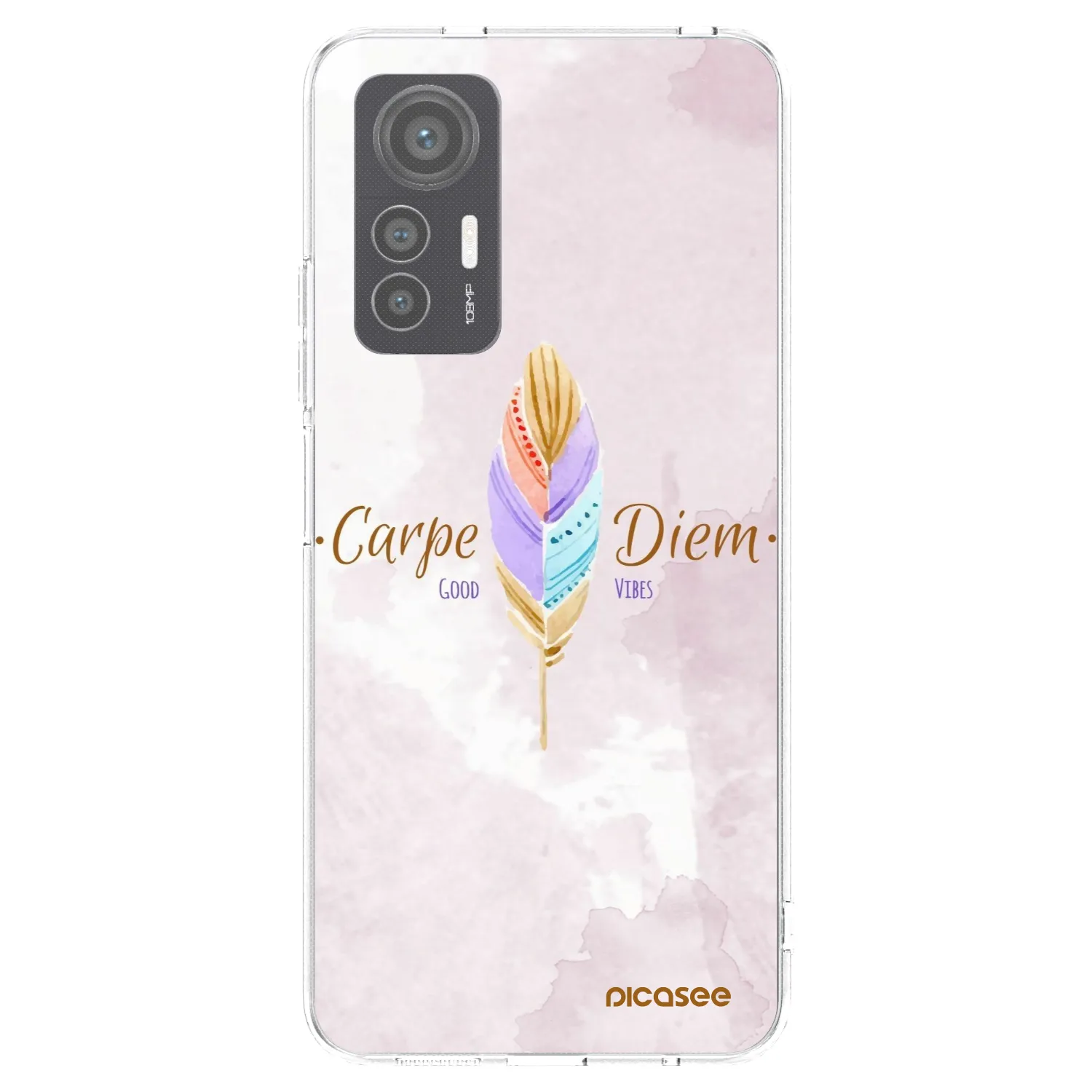 Picasee διαφανής θήκη σιλικόνης Xiaomi 12 Lite - Carpe Diem