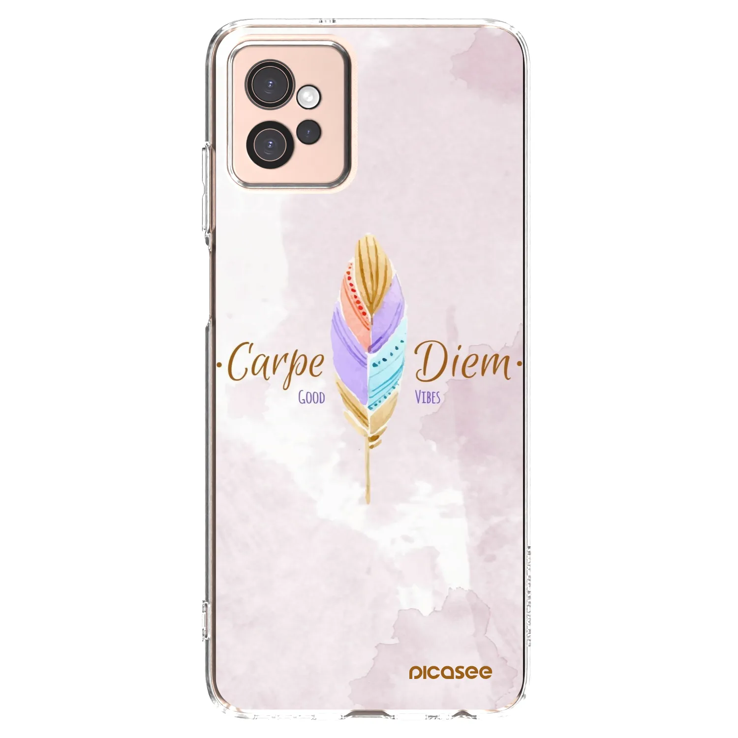 Picasee διαφανής θήκη σιλικόνης Motorola Moto G32 - Carpe Diem