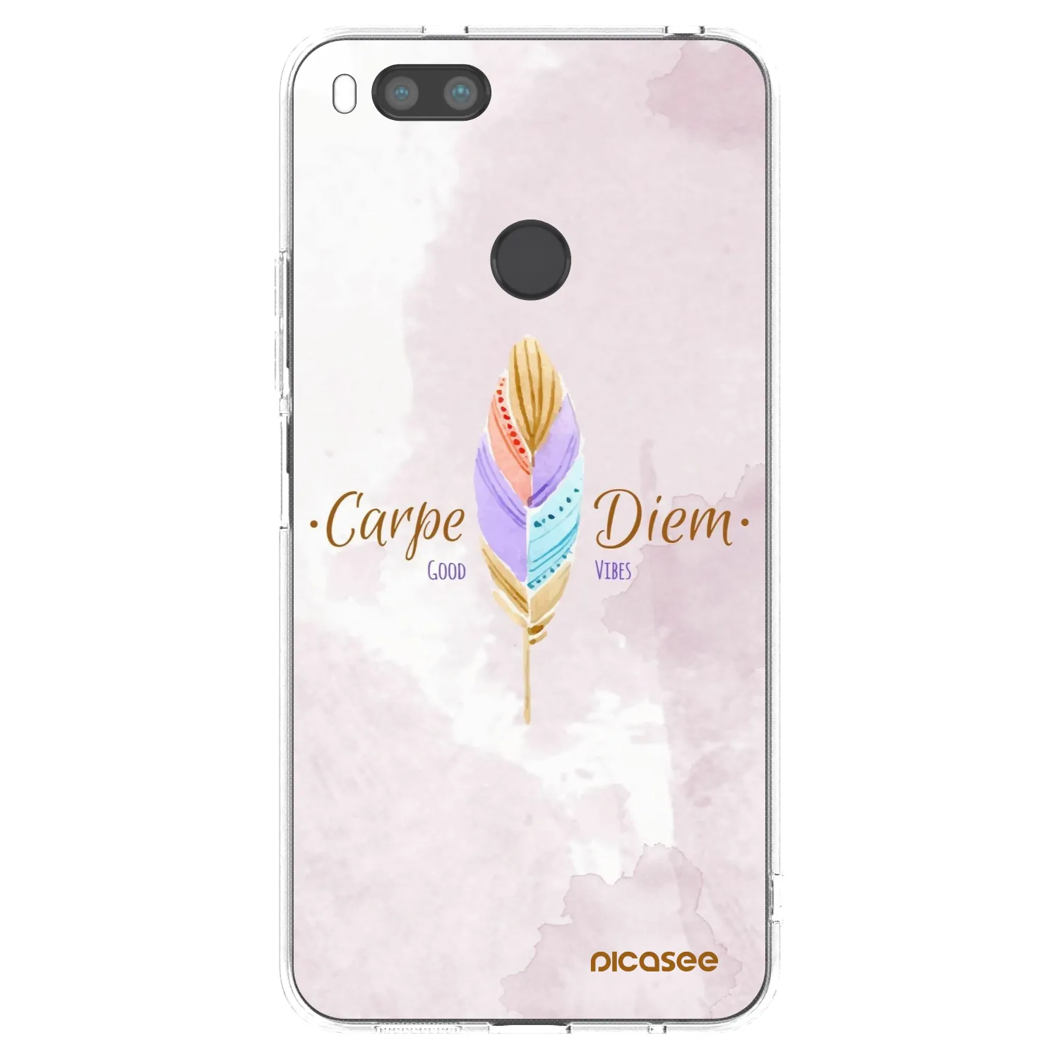 Picasee διαφανής θήκη σιλικόνης Xiaomi Redmi A1 - Carpe Diem