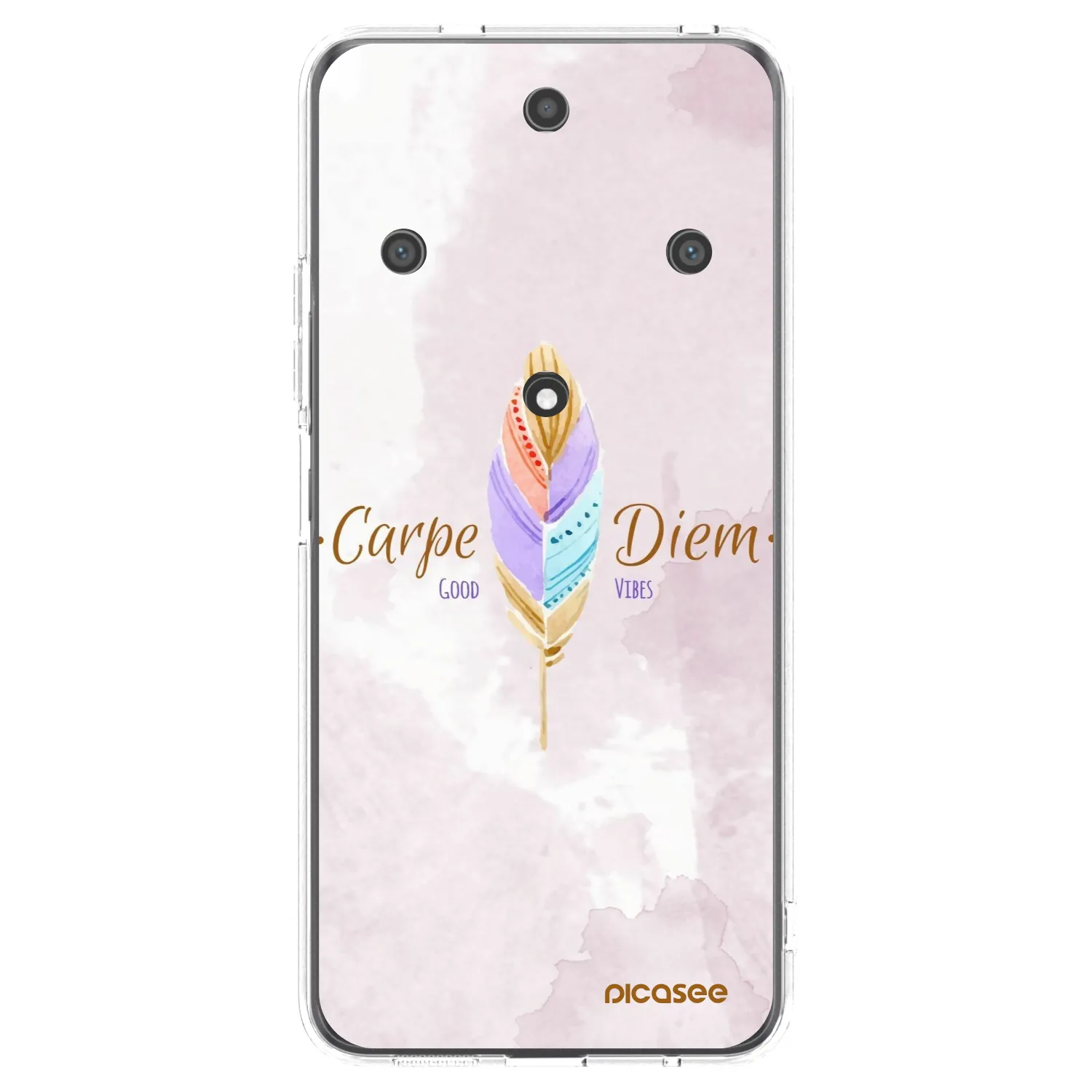 Picasee διαφανής θήκη σιλικόνης Honor Magic5 Lite 5G - Carpe Diem