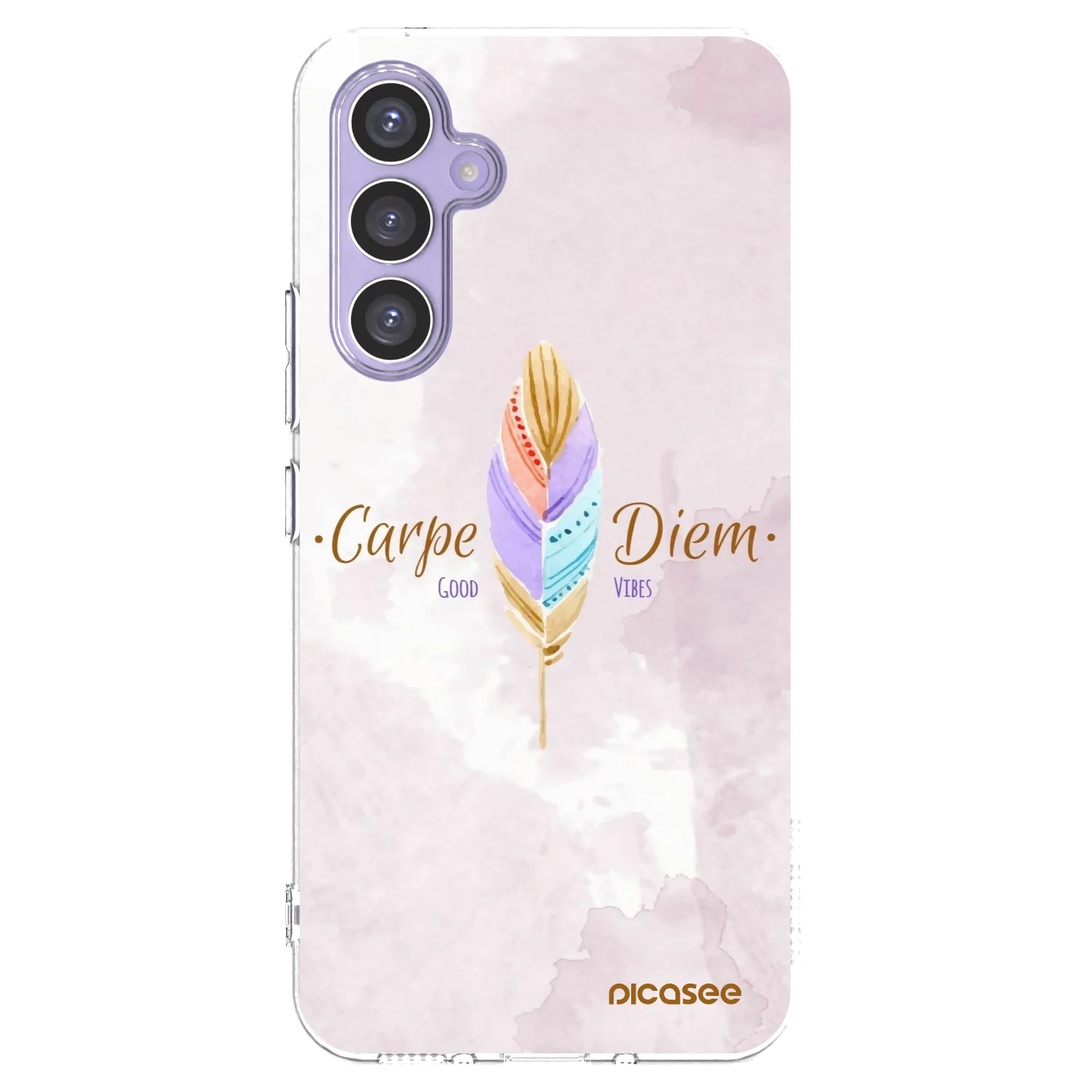 Picasee διαφανής θήκη σιλικόνης Samsung Galaxy A54 5G A546B - Carpe Diem