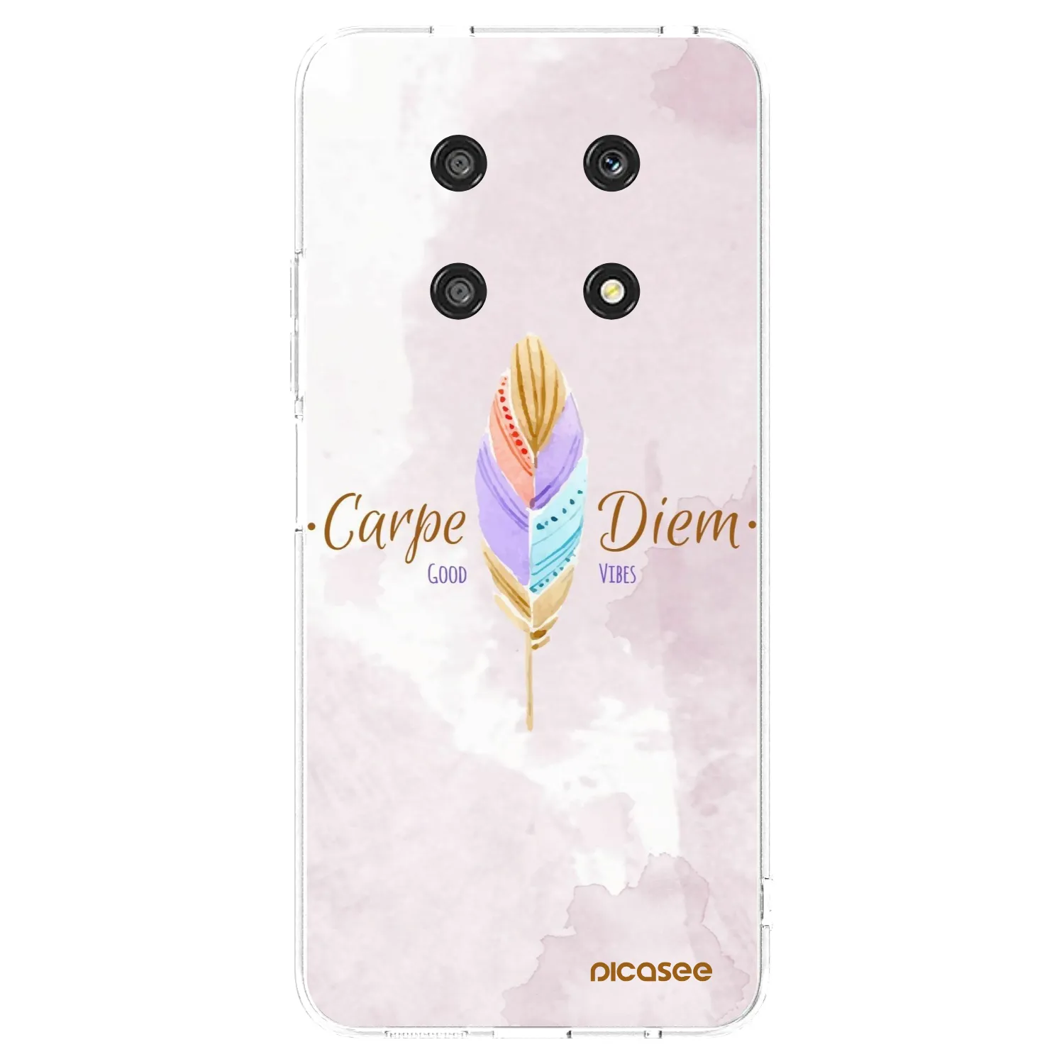 Picasee διαφανής θήκη σιλικόνης Honor Magic4 Lite 5G - Carpe Diem
