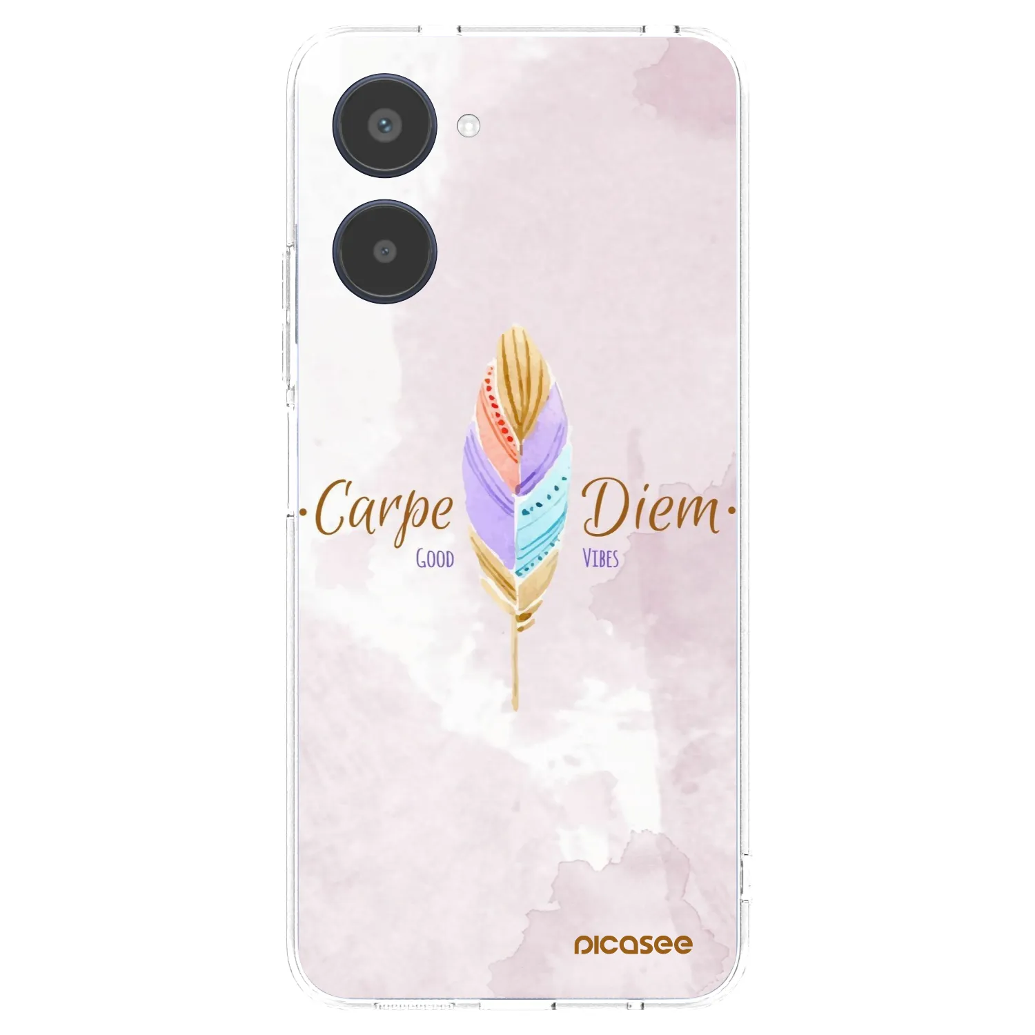 Picasee διαφανής θήκη σιλικόνης Realme 10 4G - Carpe Diem