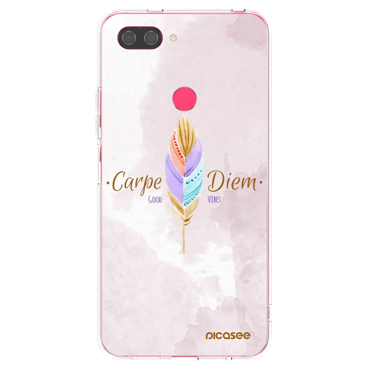 Picasee διαφανής θήκη σιλικόνης Xiaomi Mi 8 Lite - Carpe Diem