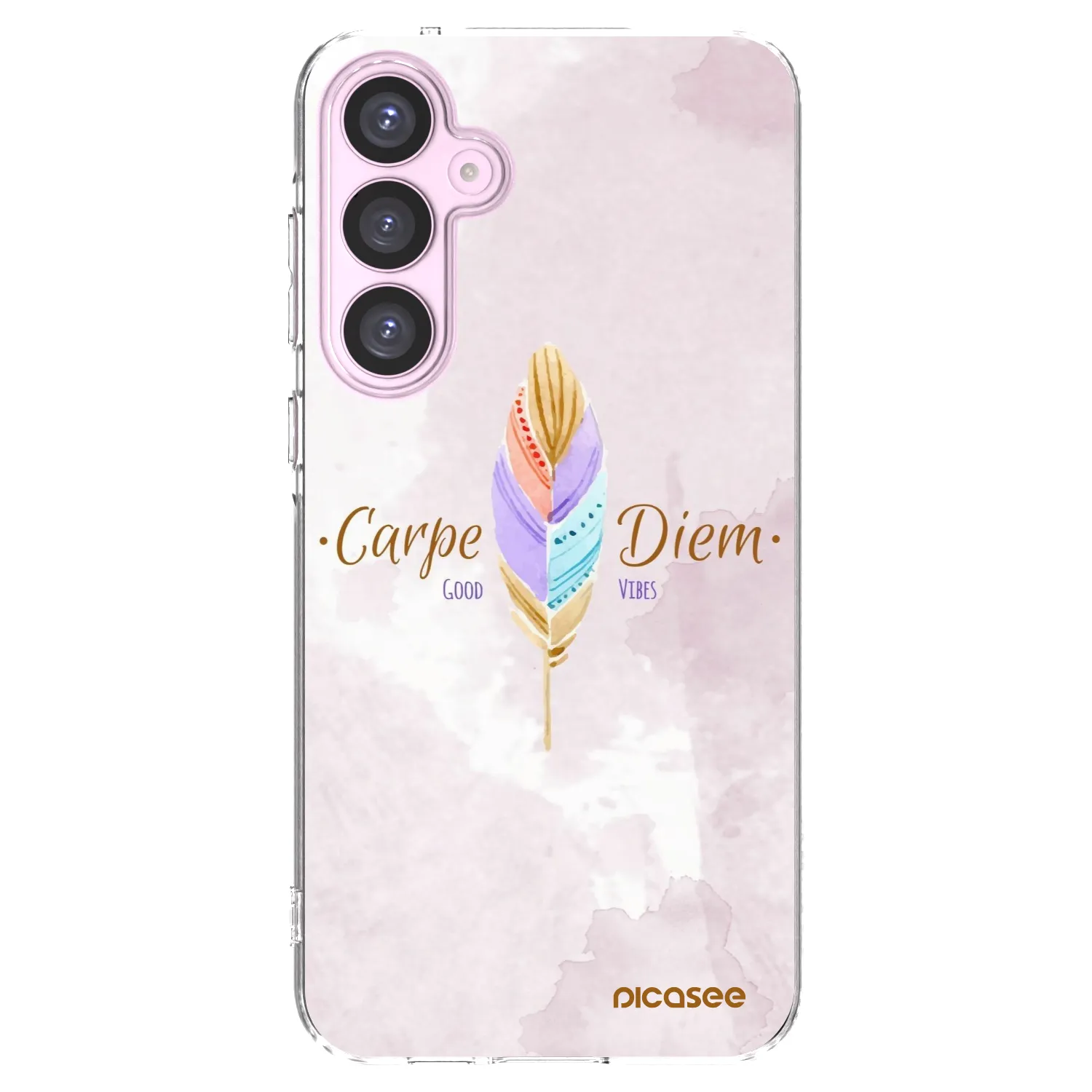 Picasee διαφανής θήκη σιλικόνης Samsung Galaxy A55 5G A556B - Carpe Diem