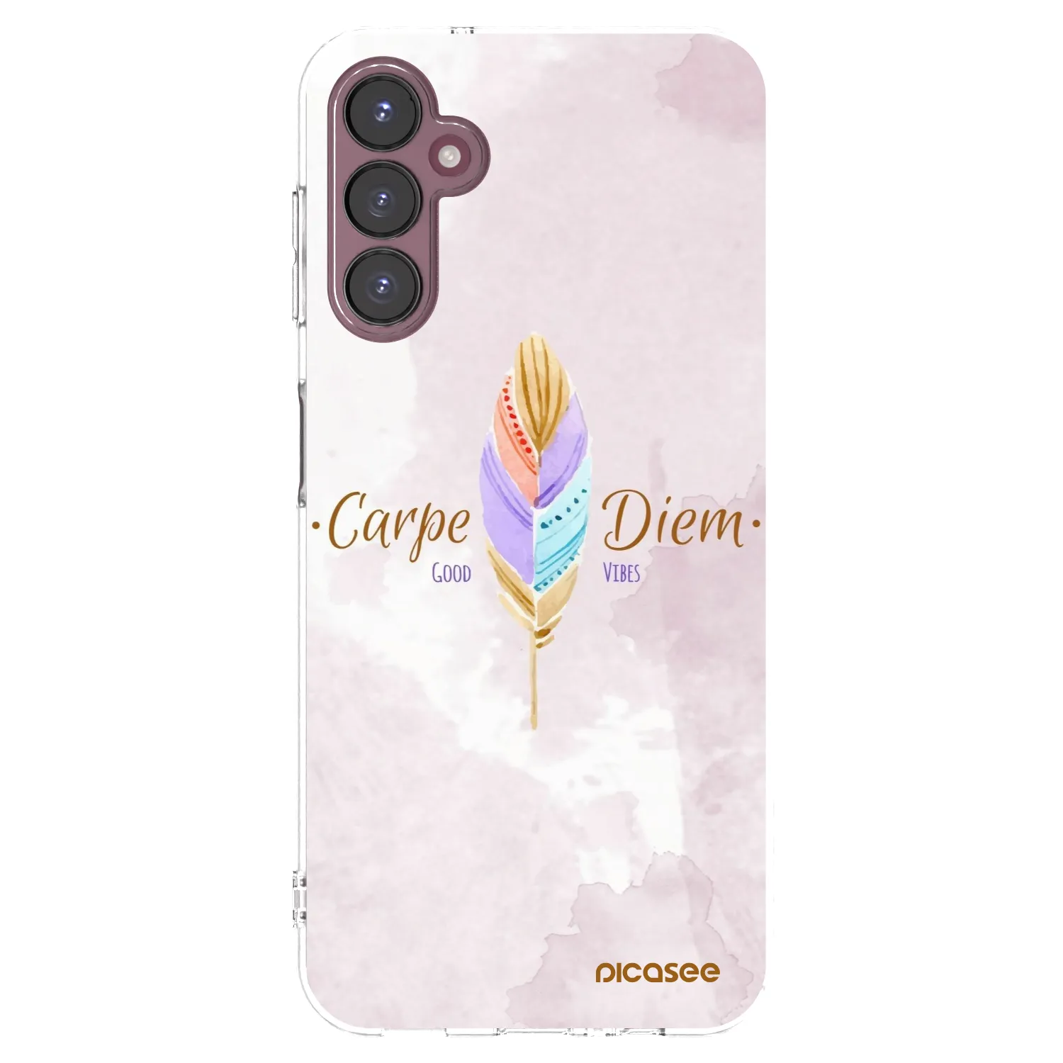 Picasee διαφανής θήκη σιλικόνης Samsung Galaxy A05s A057G - Carpe Diem