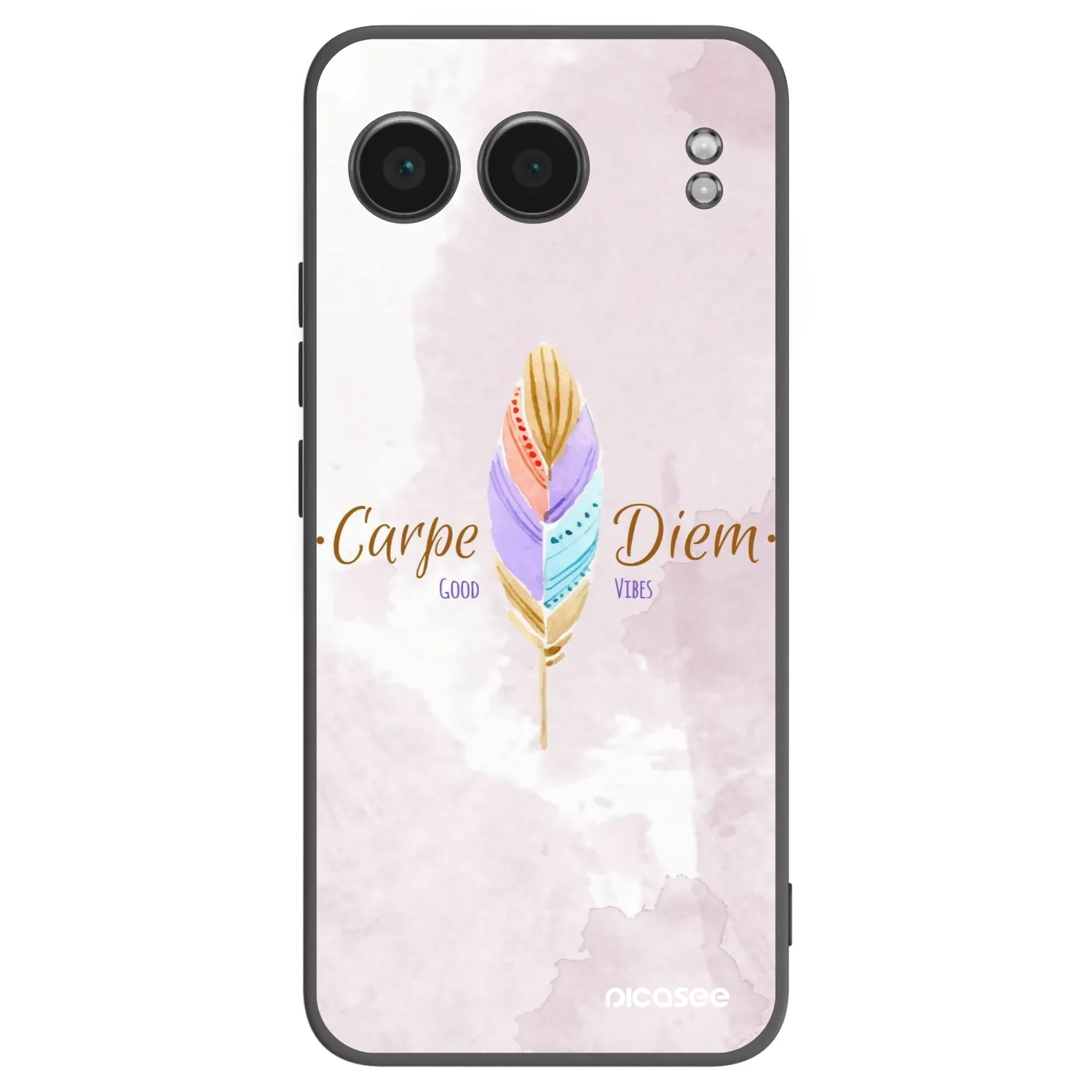 Picasee Μαύρη θήκη σιλικόνης για OnePlus Nord 4 - Carpe Diem