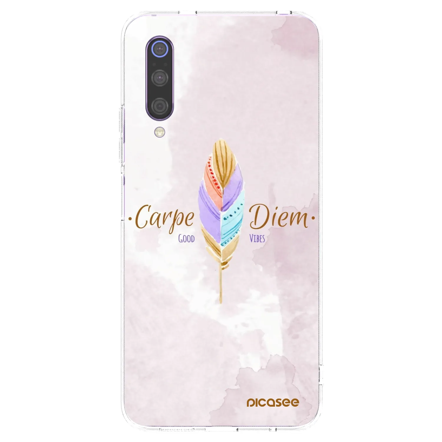 Picasee διαφανής θήκη σιλικόνης Xiaomi Mi 9 - Carpe Diem