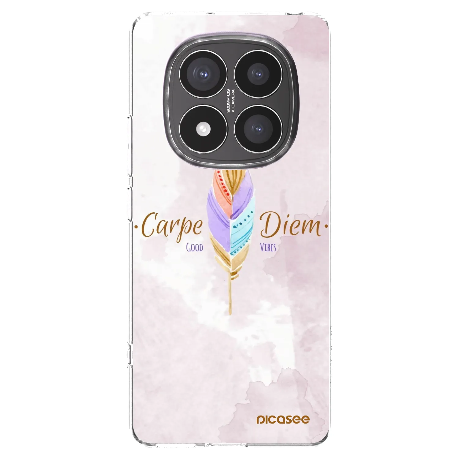 Picasee διαφανής θήκη σιλικόνης Xiaomi Redmi Note 14 Pro+ 5G - Carpe Diem