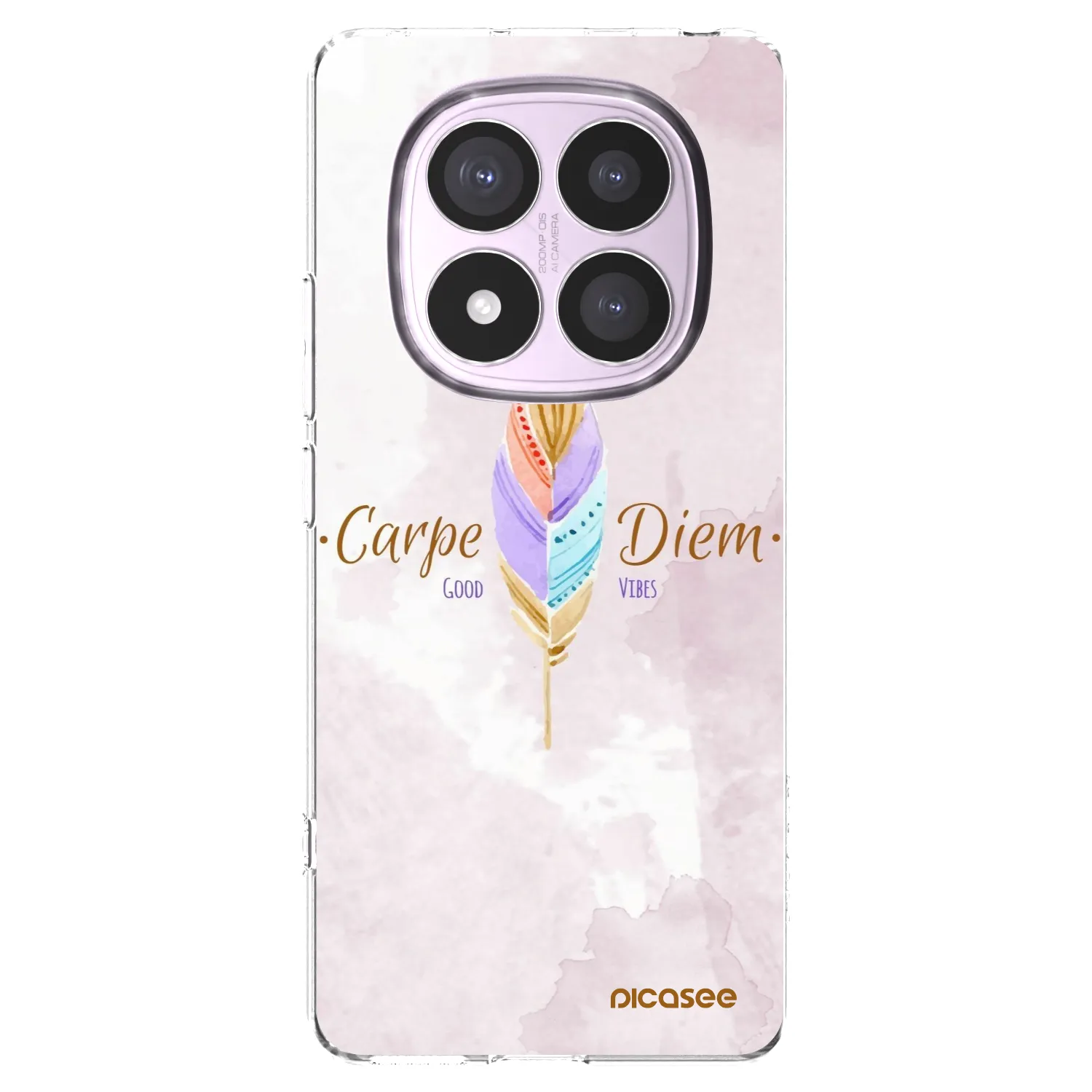 Picasee διαφανής θήκη σιλικόνης Xiaomi Redmi Note 14 Pro 5G - Carpe Diem