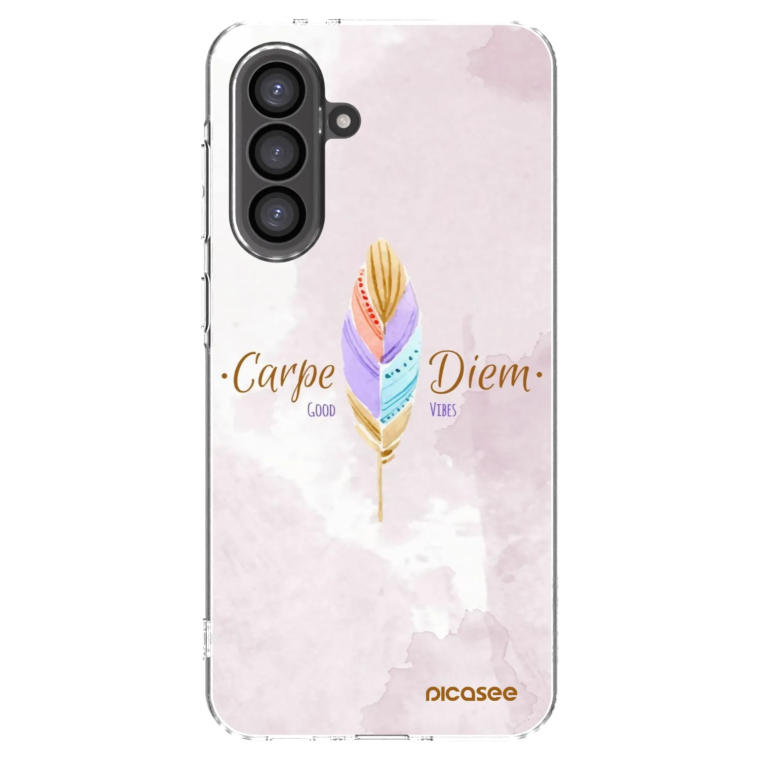 Picasee διαφανής θήκη σιλικόνης Samsung Galaxy A56 5G A566B - Carpe Diem