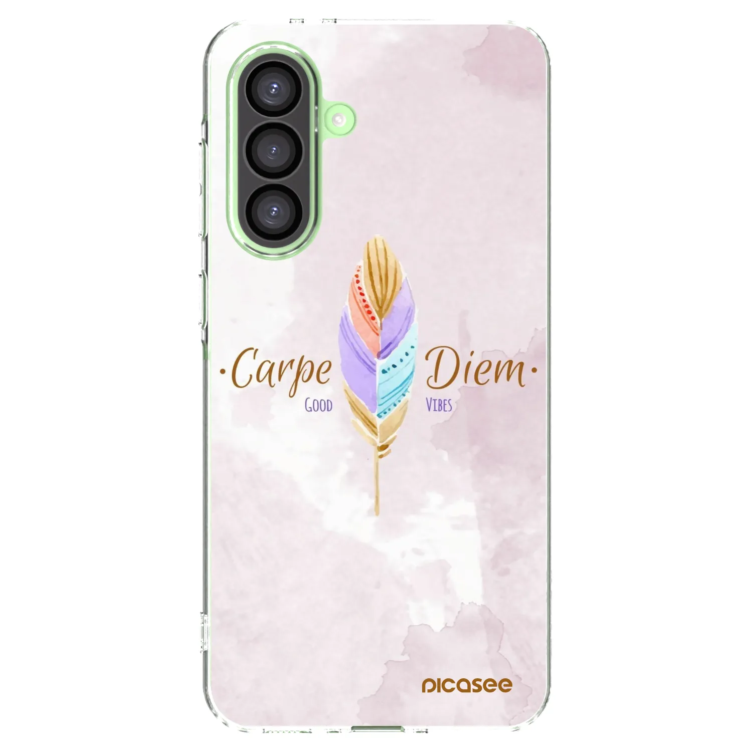 Picasee διαφανής θήκη σιλικόνης Samsung Galaxy A26 5G A266B - Carpe Diem