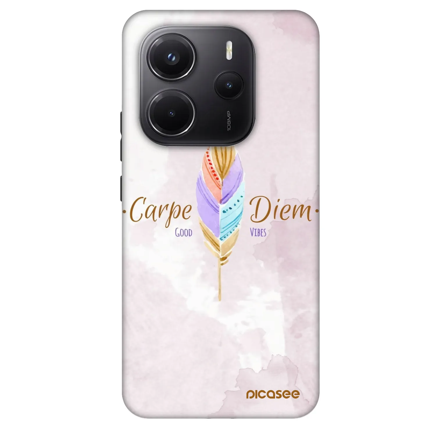 Picasee Fashion Case για Xiaomi Redmi Note 14 5G - Carpe Diem