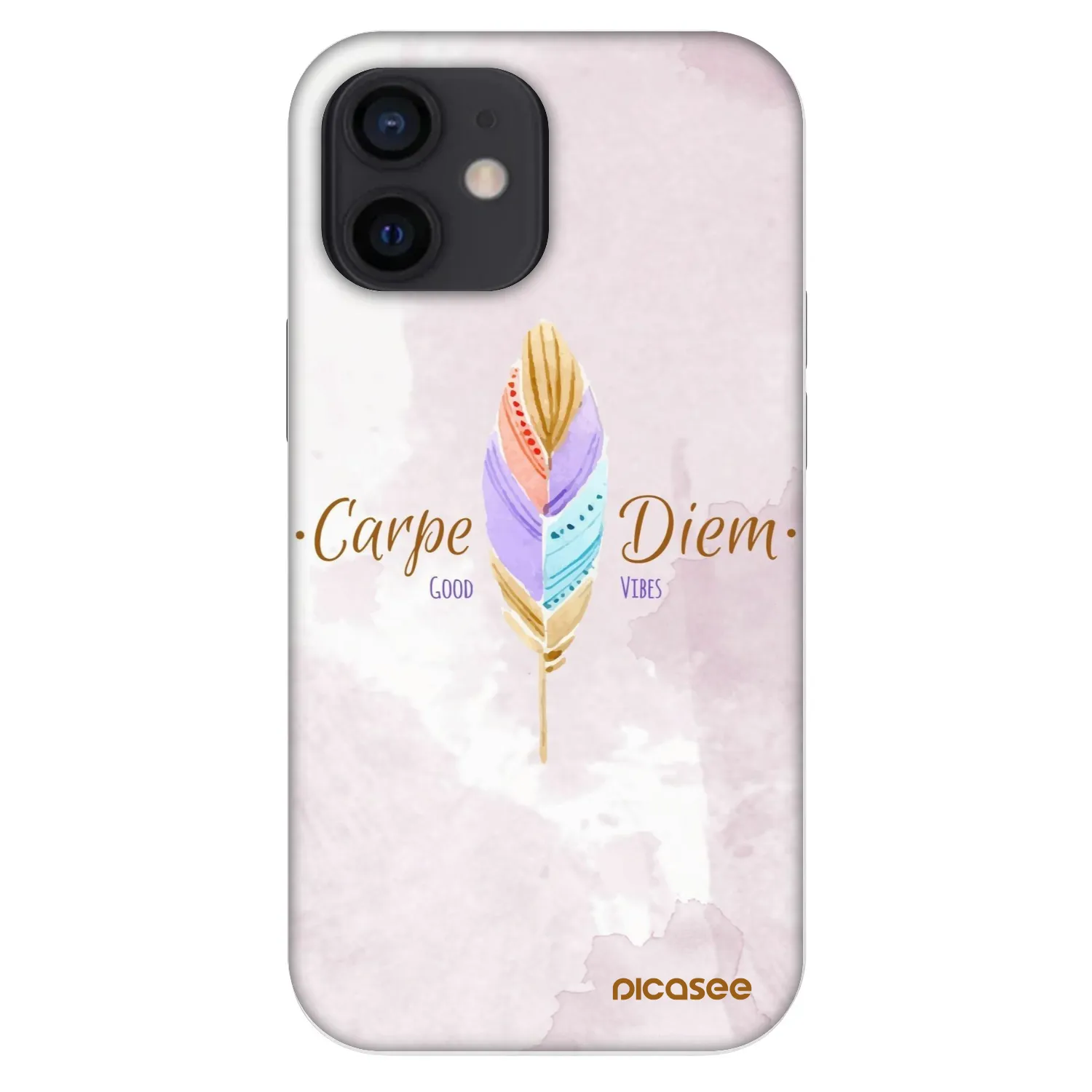 Picasee Fashion Case για Apple iPhone 12 mini - Carpe Diem
