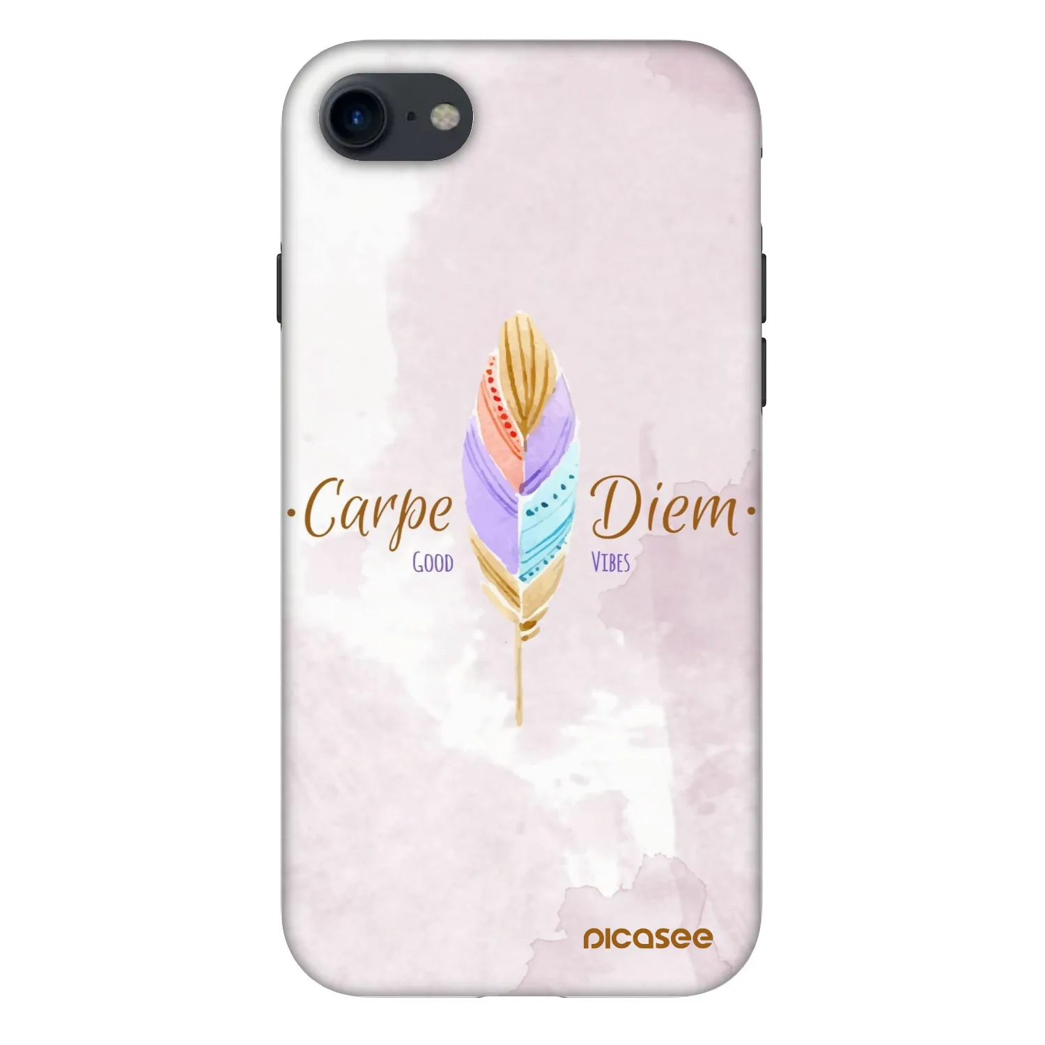 Picasee Fashion Case για Apple iPhone SE 2020 - Carpe Diem