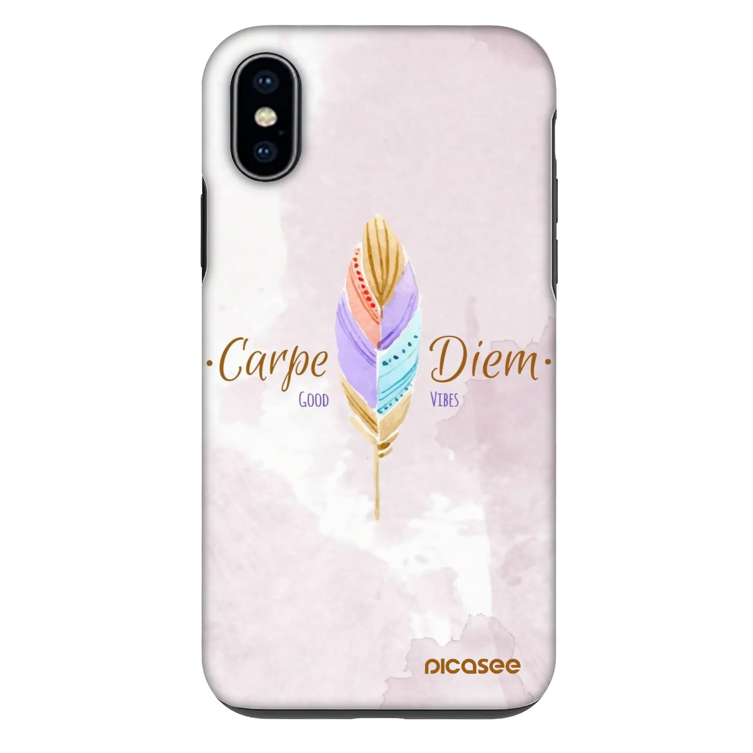 Picasee Fashion Case για Apple iPhone X/XS - Carpe Diem