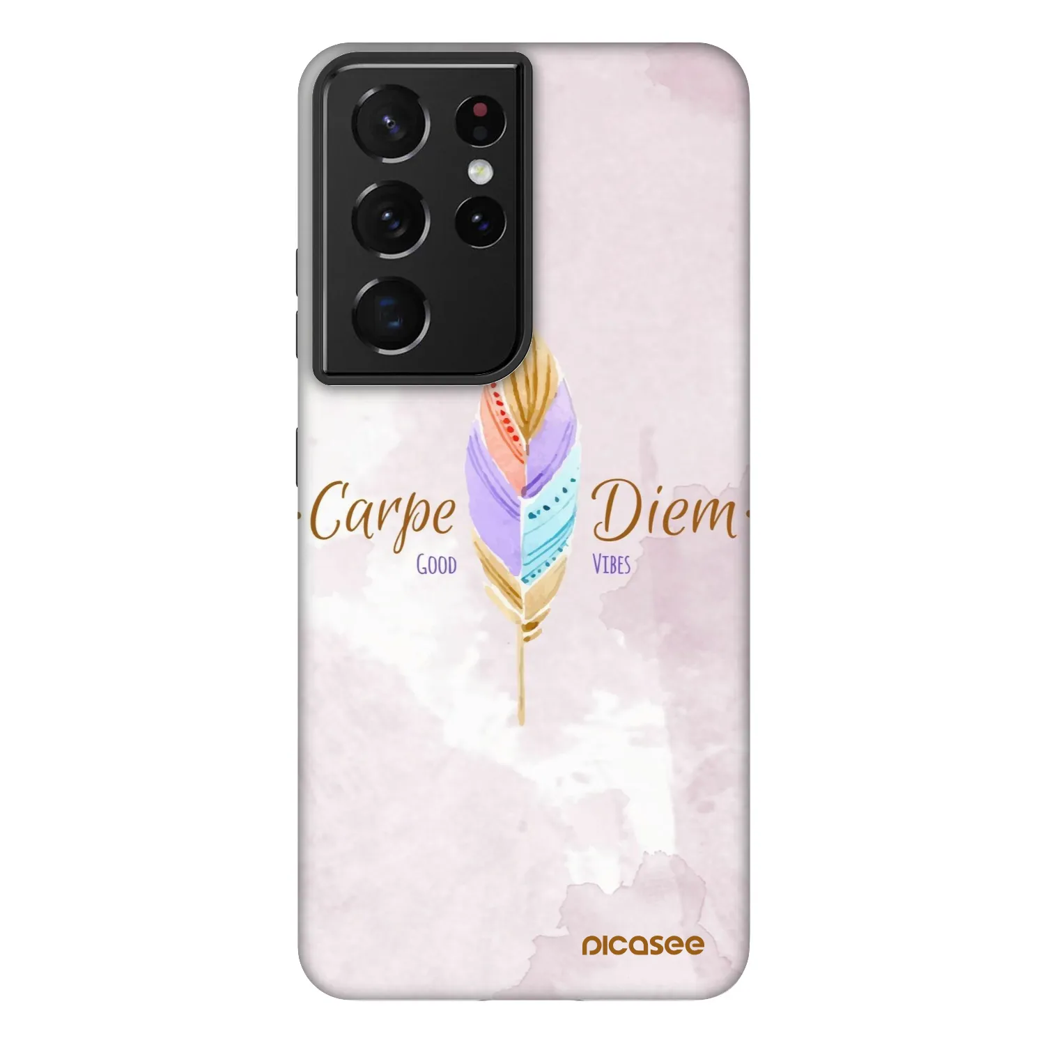 Picasee Fashion Case για Samsung Galaxy S21 Ultra 5G G998B - Carpe Diem