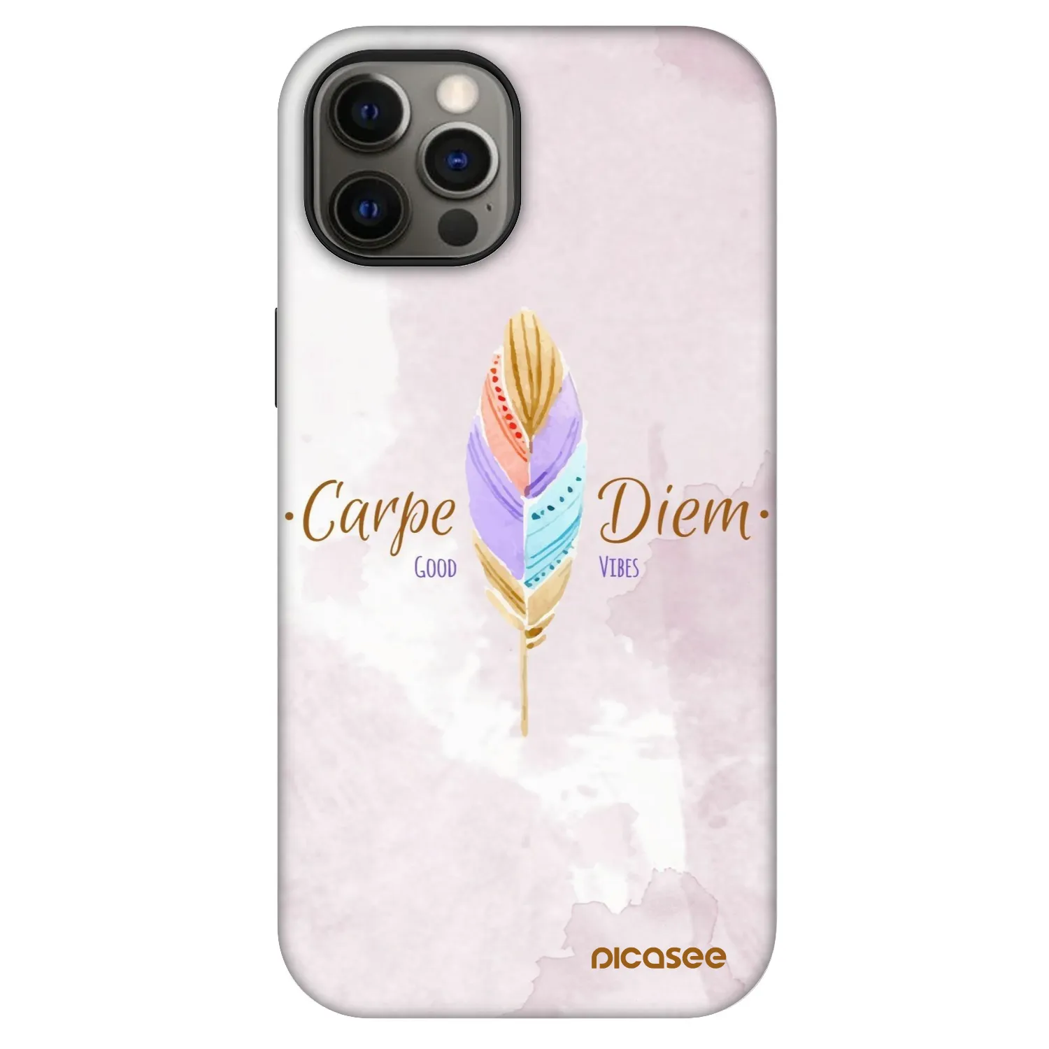 Picasee Fashion Case MagSafe για Apple iPhone 12 - Carpe Diem