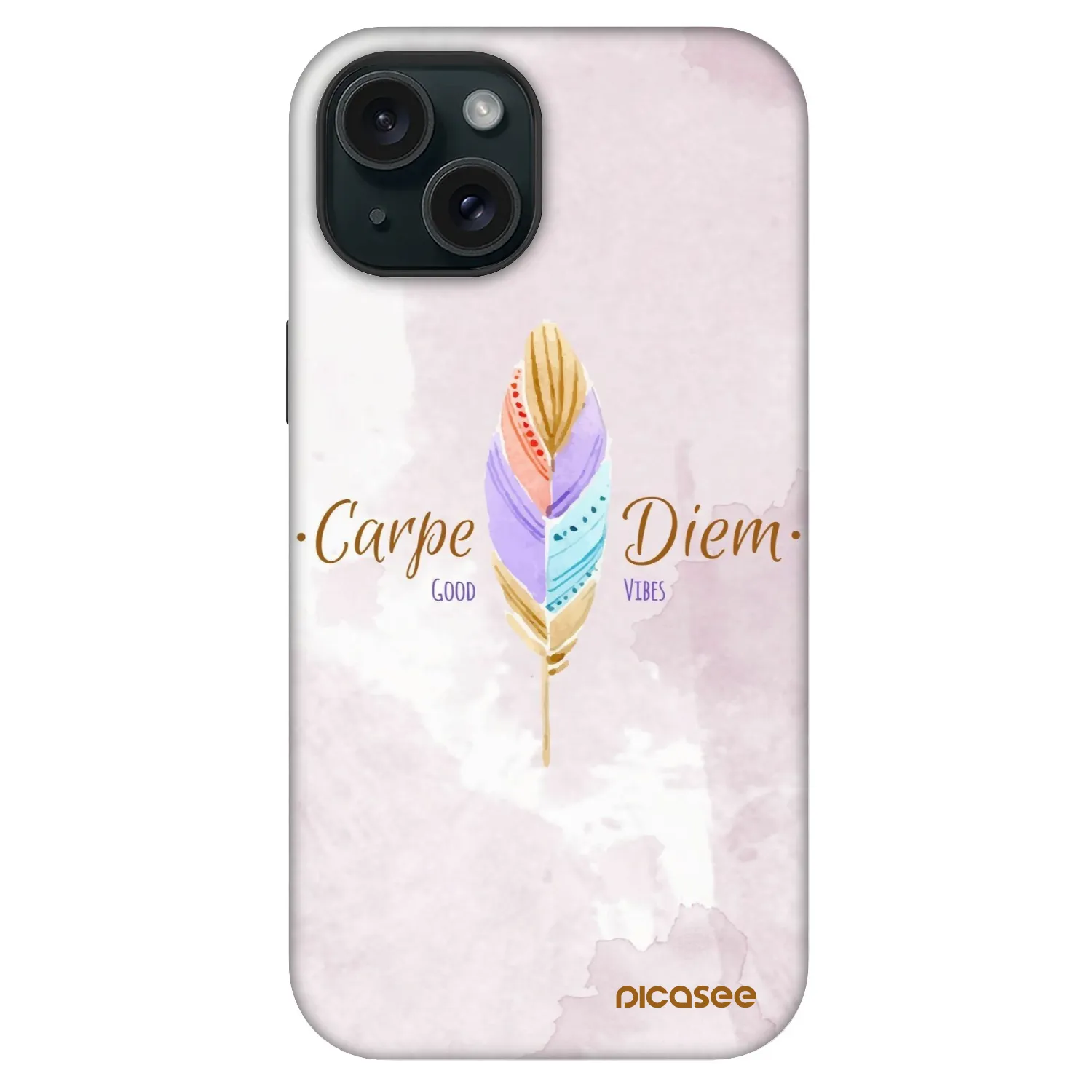 Picasee Fashion Case MagSafe για Apple iPhone 15 - Carpe Diem