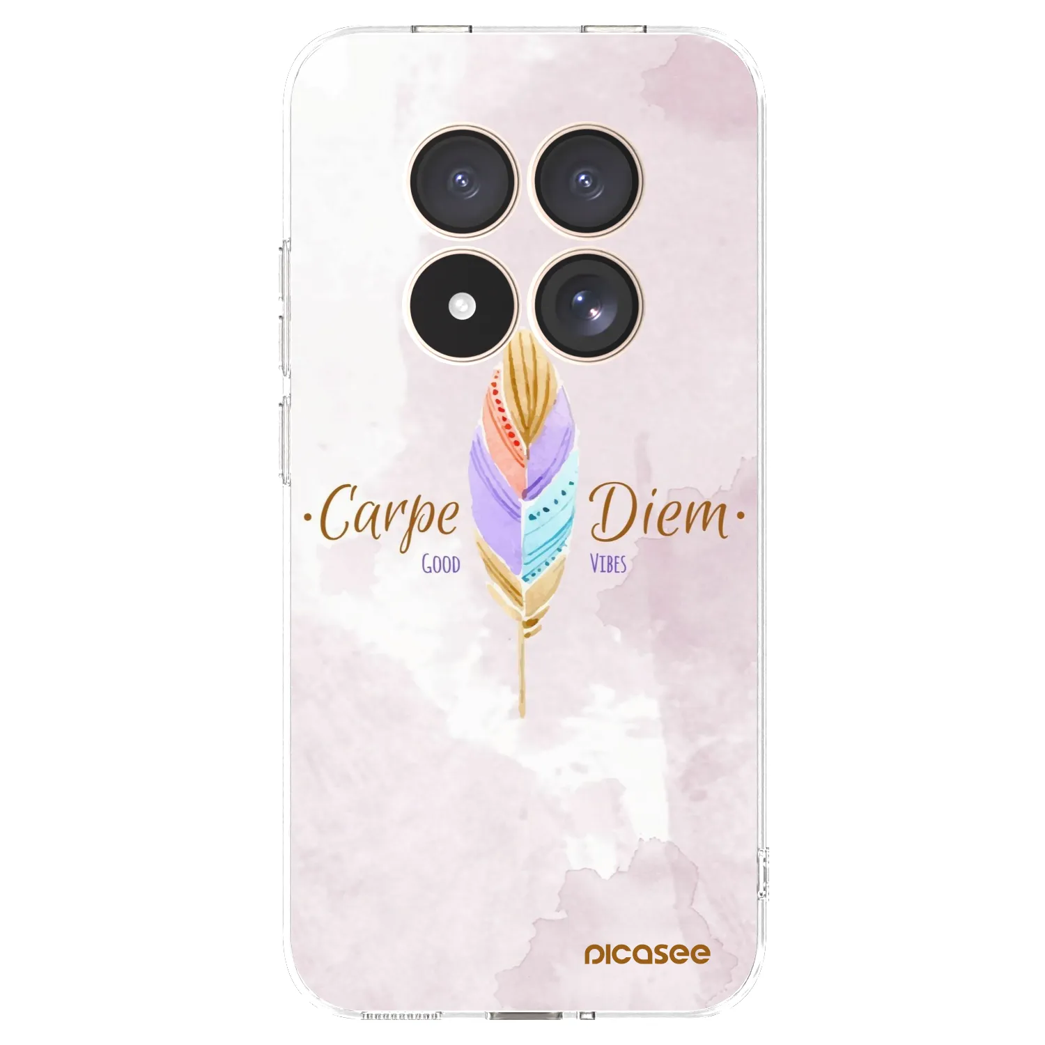 Picasee διαφανής θήκη σιλικόνης Xiaomi Redmi Note 15 Pro 4G - Carpe Diem