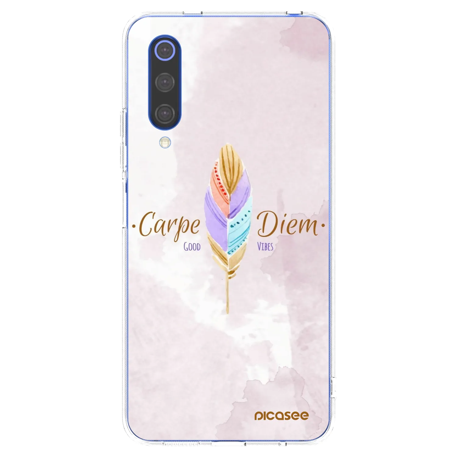 Picasee διαφανής θήκη σιλικόνης Xiaomi Mi 9 SE - Carpe Diem
