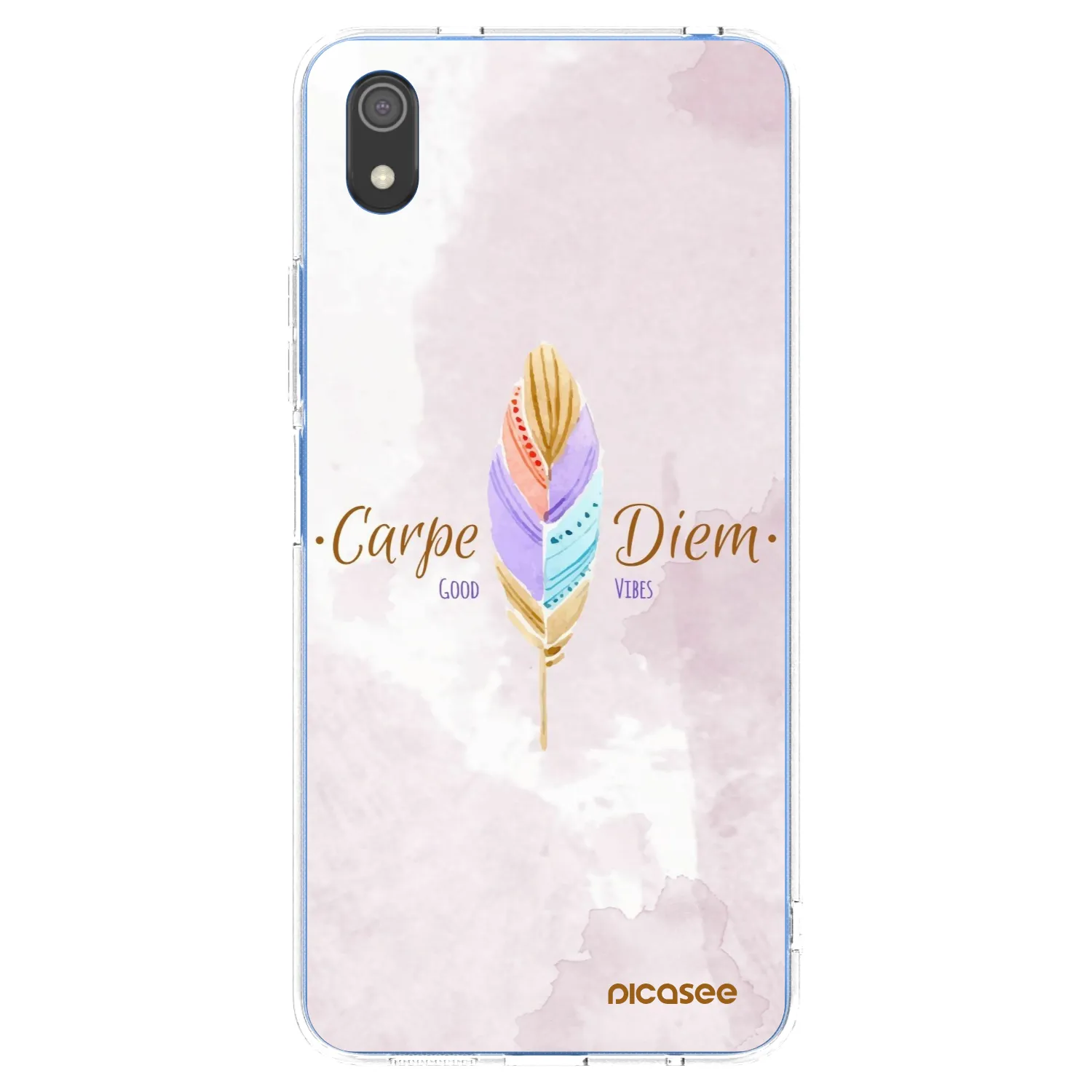 Picasee διαφανής θήκη σιλικόνης Xiaomi Redmi 7A - Carpe Diem