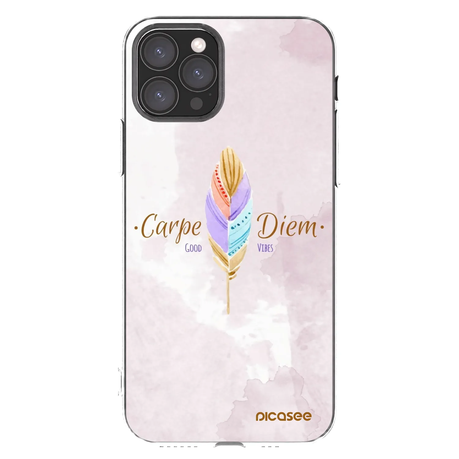 Picasee διαφανής θήκη σιλικόνης Apple iPhone 11 Pro - Carpe Diem