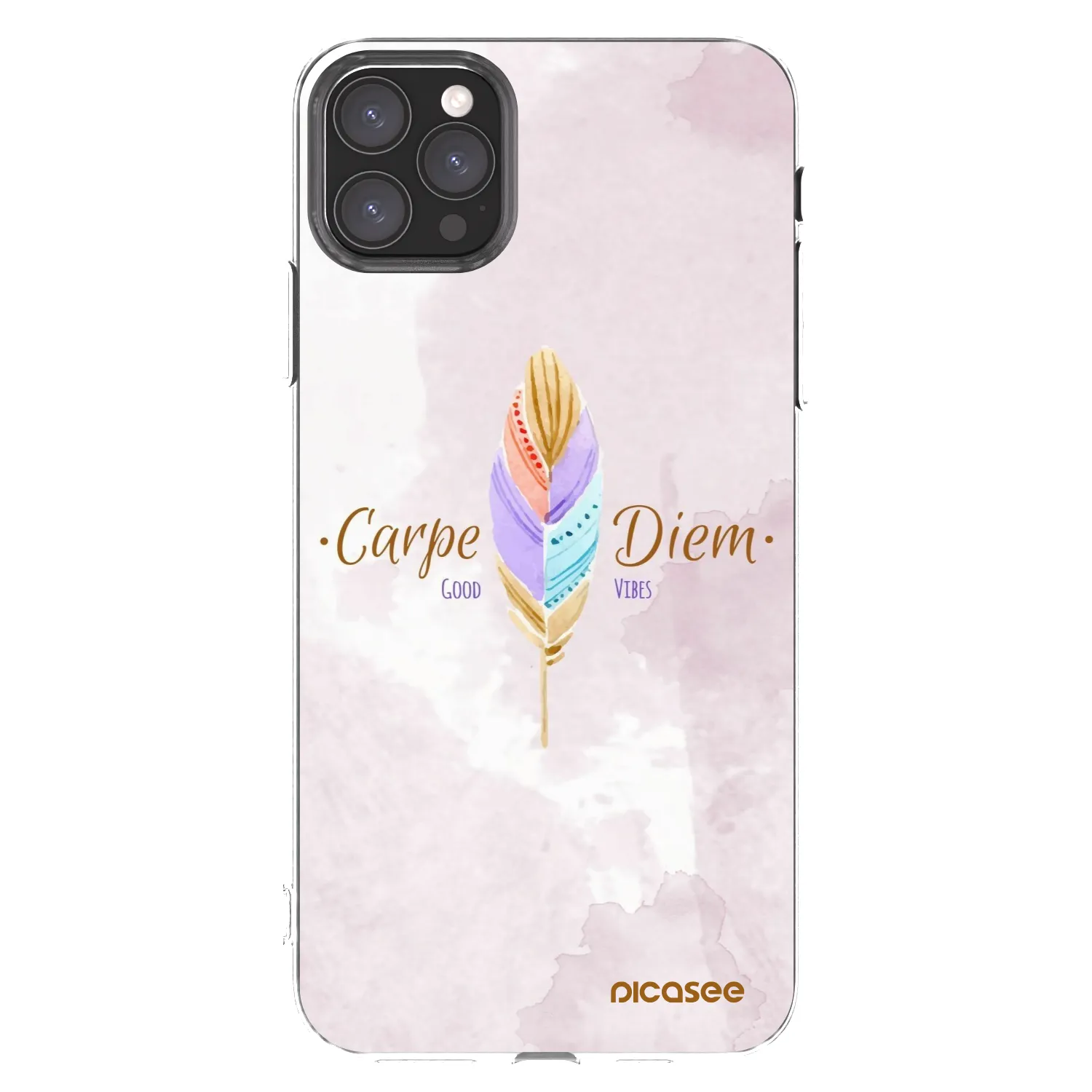 Picasee διαφανής θήκη σιλικόνης Apple iPhone 11 Pro Max - Carpe Diem