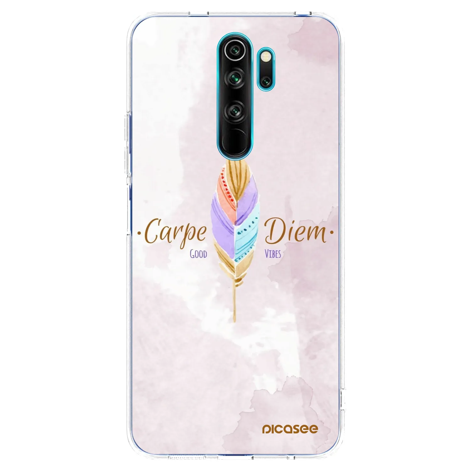 Picasee διαφανής θήκη σιλικόνης Xiaomi Redmi Note 8 Pro - Carpe Diem